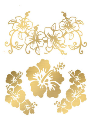 Tatouage éphémère - Effet or  - TAGold 2